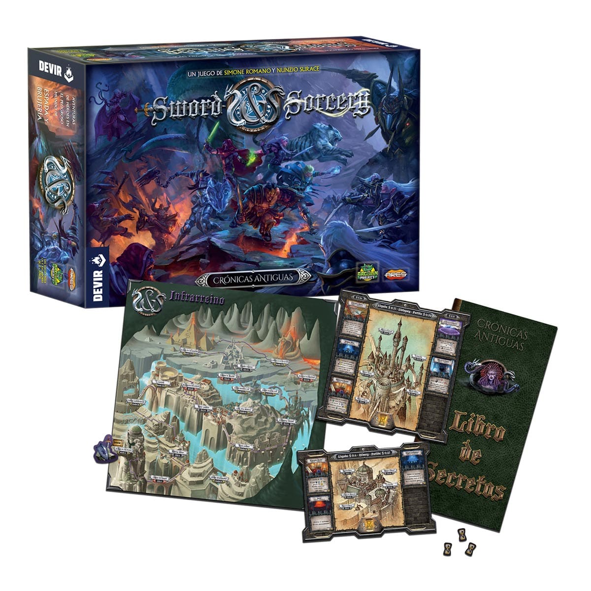 Sword & Sorcery: Crónicas Antiguas - Juegos de mesa - Adani Store