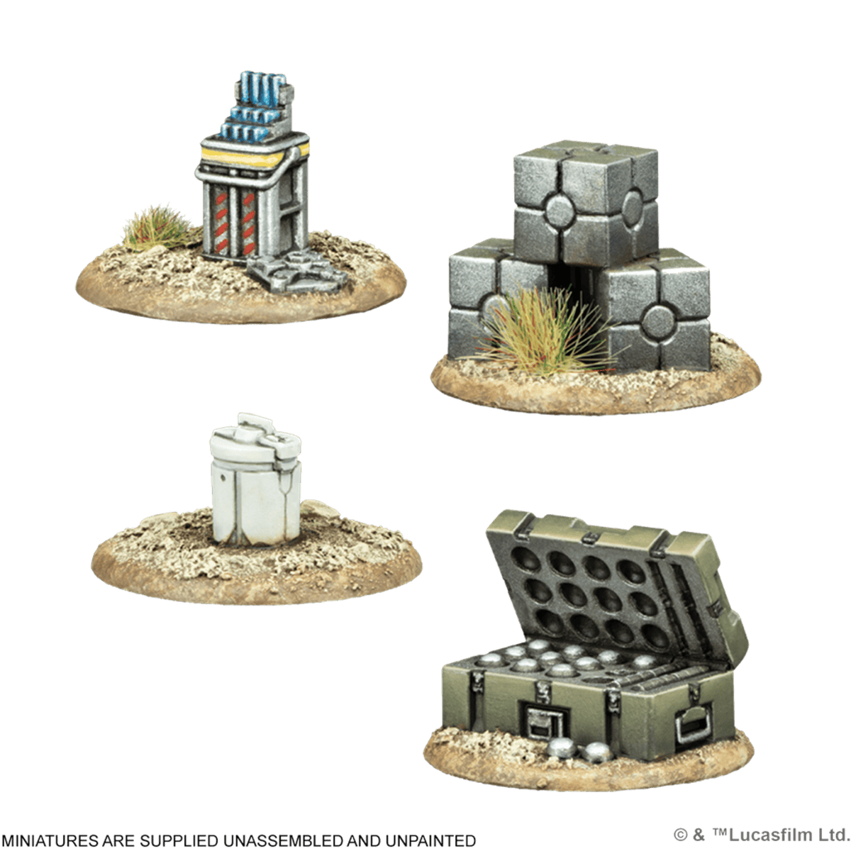 Star Wars Legión: 3D Objective Tokens