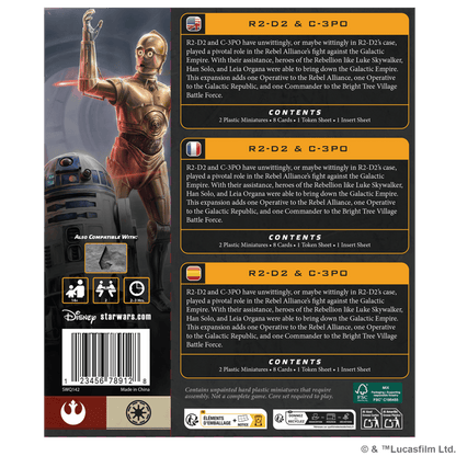 Star Wars Legión: R2-D2 & C-3PO Operative