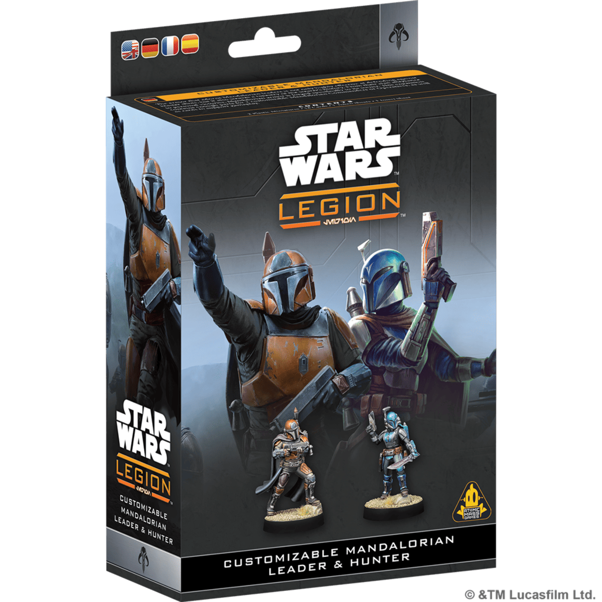 Star Wars Legión: Customizable Mandalorian Leader & Hunter