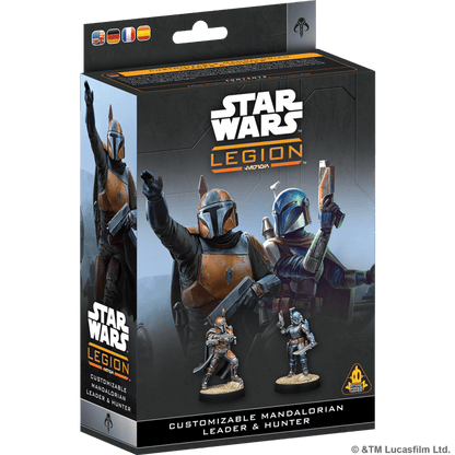 Star Wars Legión: Customizable Mandalorian Leader & Hunter