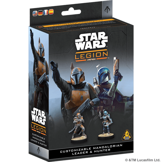 Star Wars Legión: Customizable Mandalorian Leader & Hunter