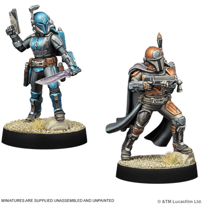 Star Wars Legión: Customizable Mandalorian Leader & Hunter