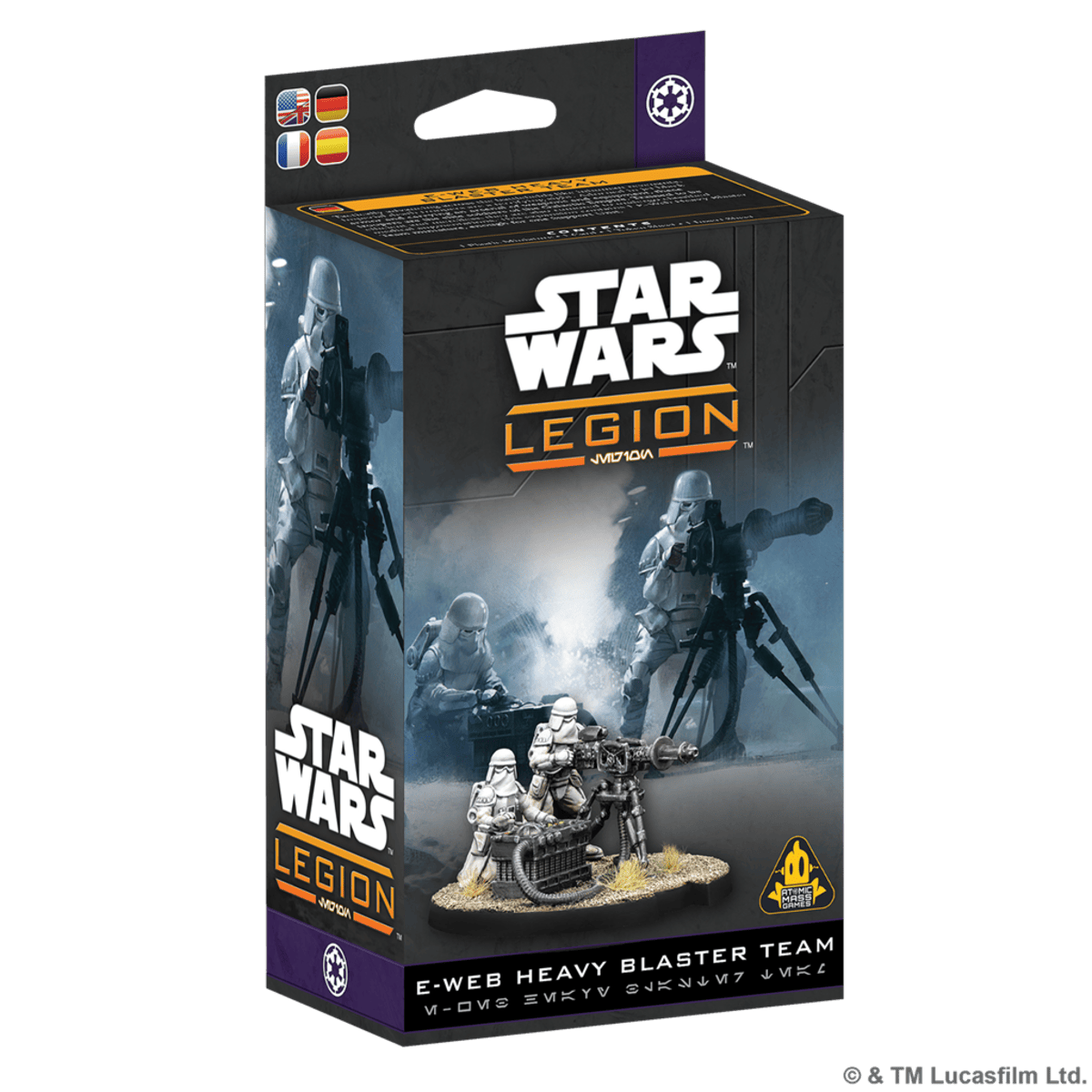 Star Wars Legión: E-Web Heavy Blaster Team