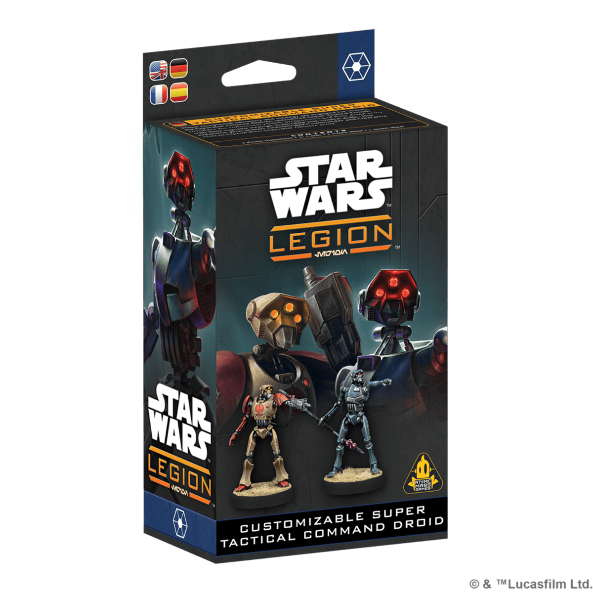 Star Wars Legión: Customizable Super Tactical Command Droid