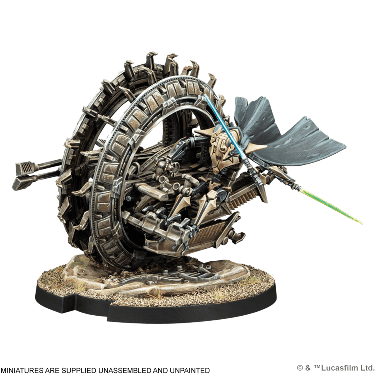 Star Wars Legión: General Grievous' TSMEU-6 Wheel Bike