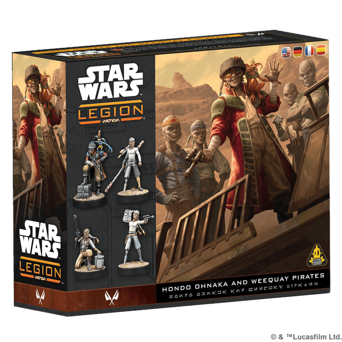 Star Wars Legión: Hondo Ohnaka & the Weequay Pirates