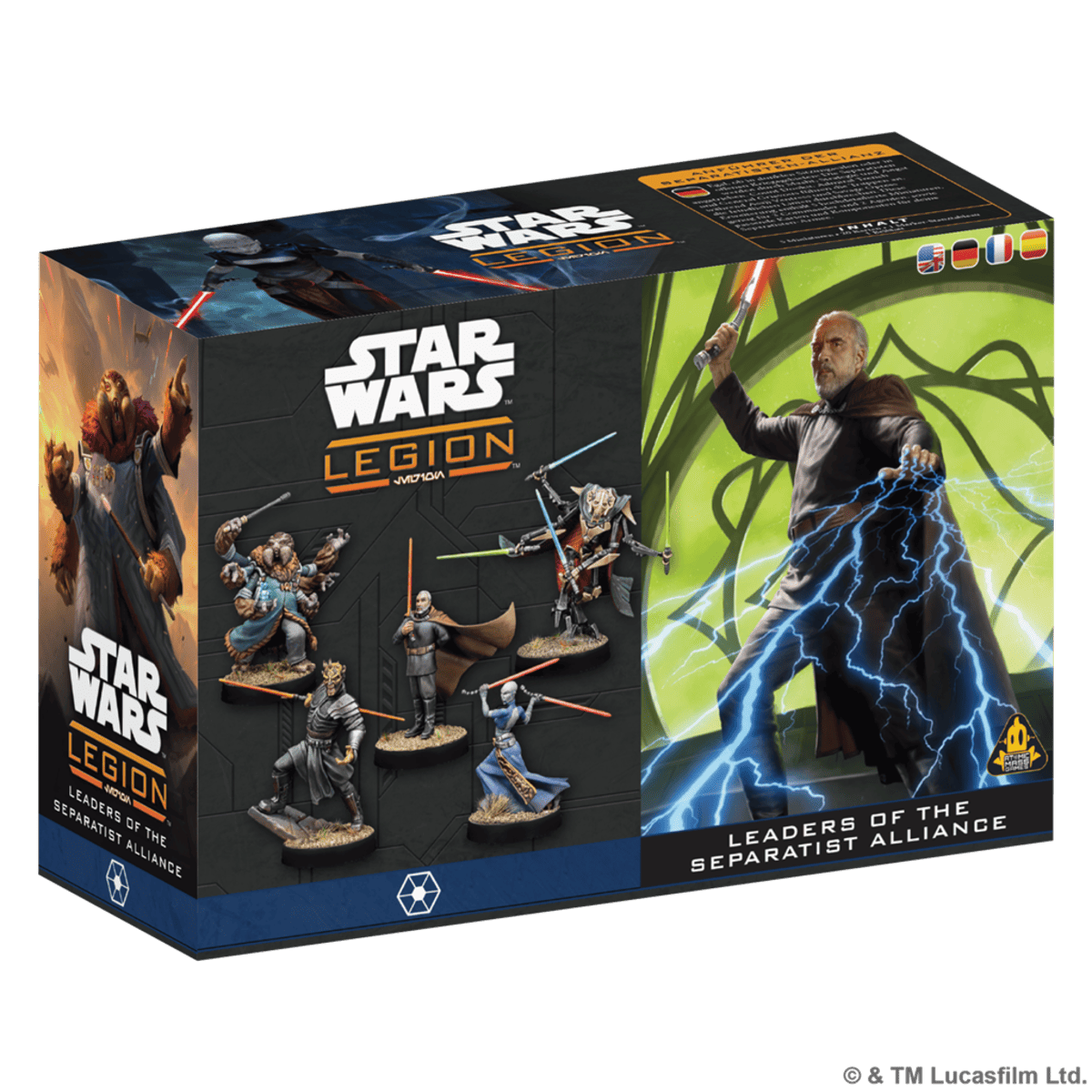 Star Wars Legión: Leaders of the Separatist Alliance
