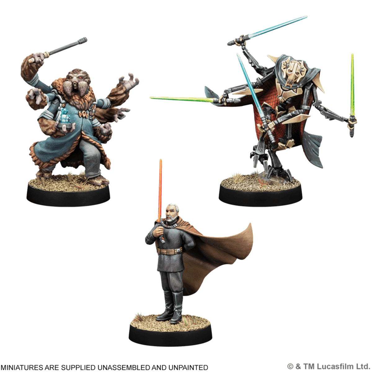 Star Wars Legión: Leaders of the Separatist Alliance