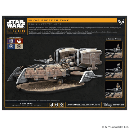 Star Wars Legión: WL0-5 Speeder Tank