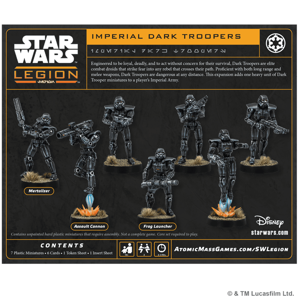 Star Wars Legión: Imperial Dark Troopers