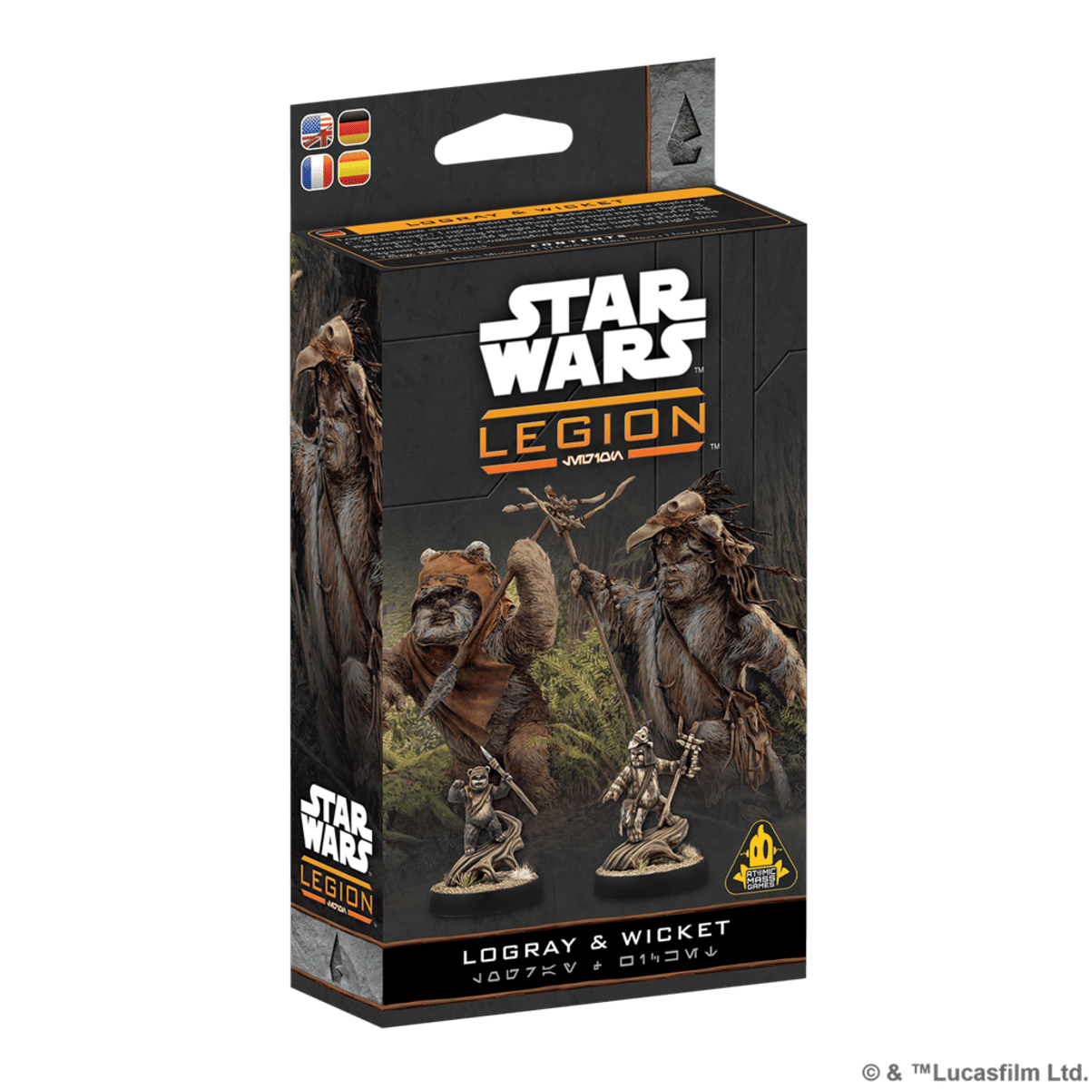 Star Wars Legión: Logray & Wicket Commander