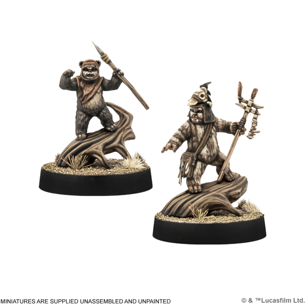 Star Wars Legión: Logray & Wicket Commander