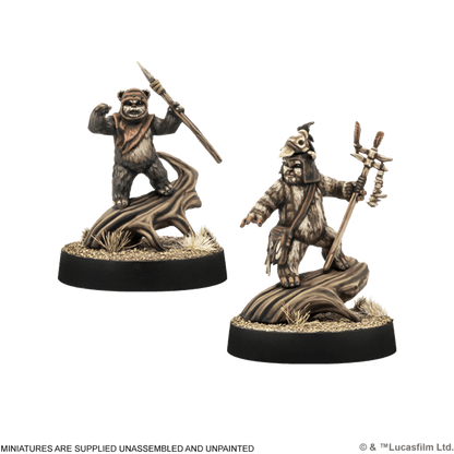 Star Wars Legión: Logray & Wicket Commander
