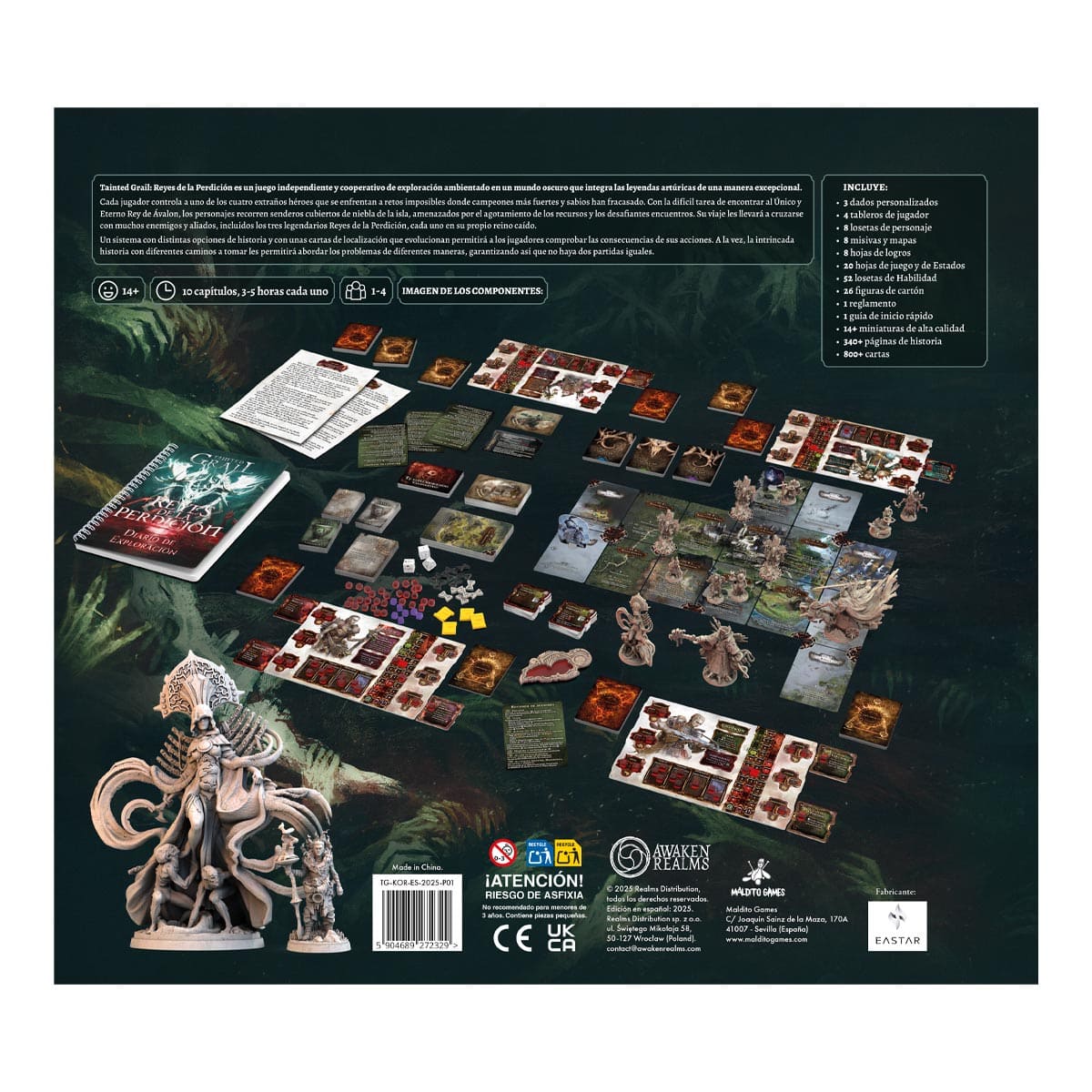 Tainted Grail: Reyes de la Perdición - Juegos de Mesa - Adani Store