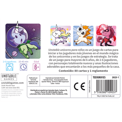Unstable Unicorns para niños