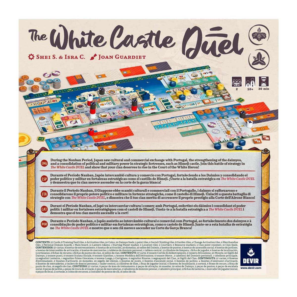 The White Castle: Duel - Juegos de mesa - Adani Store