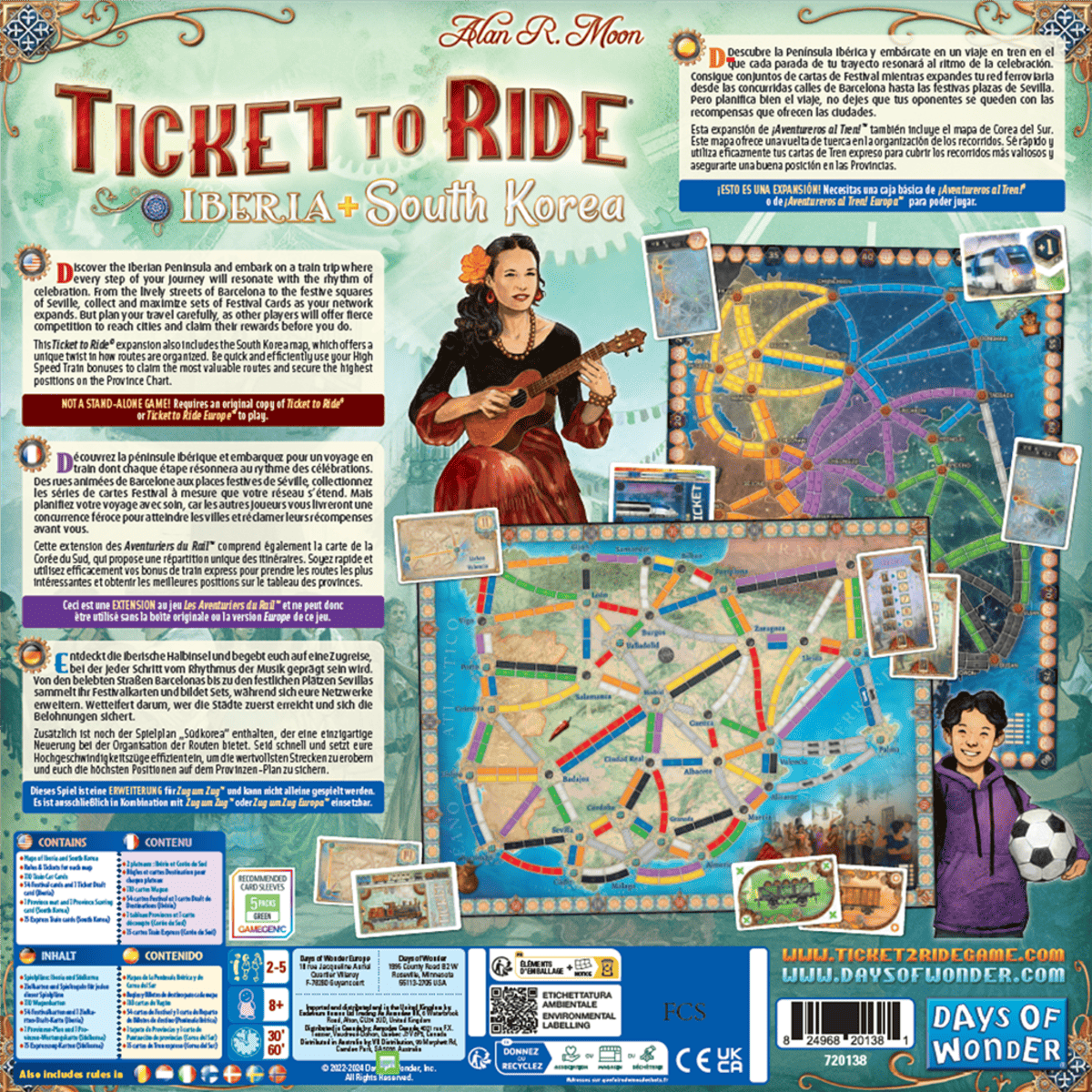 Ticket to Ride: Iberia - Juegos de mesa - Adani Store