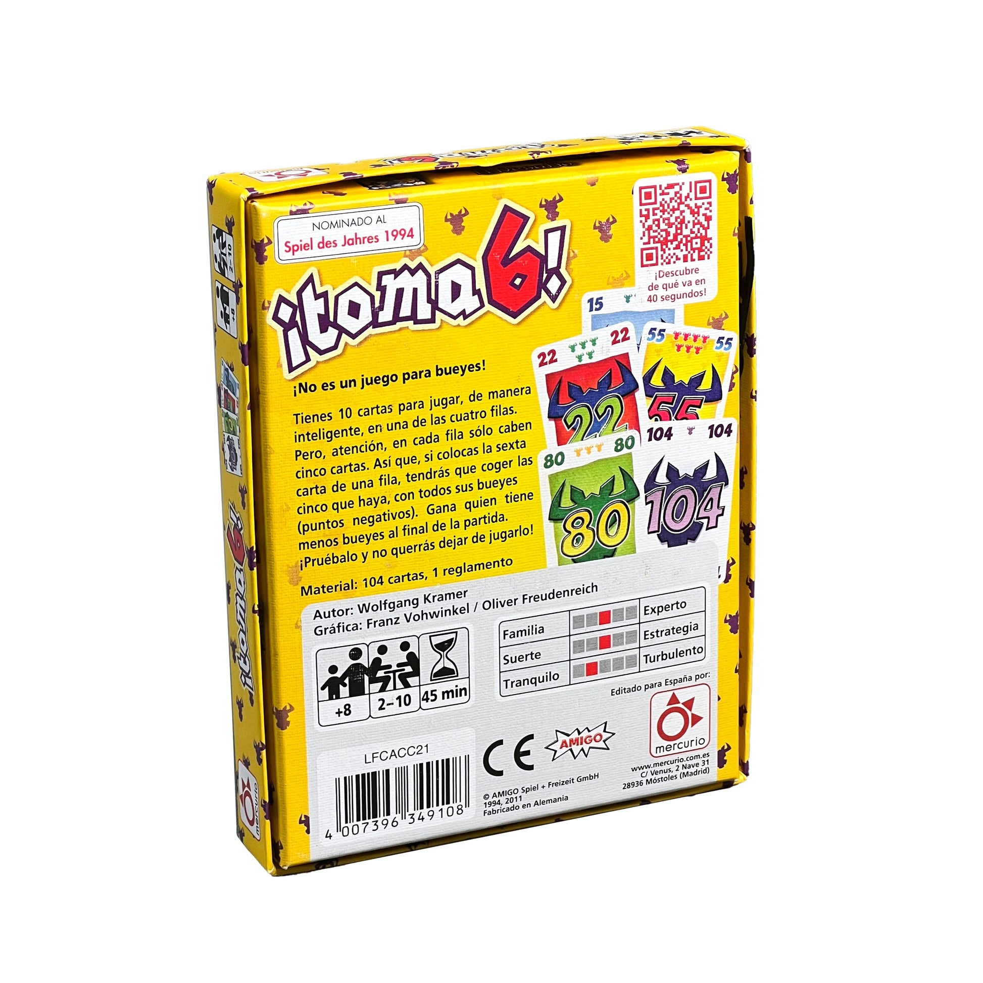 Toma 6 - Juegos de mesa - Adani Store