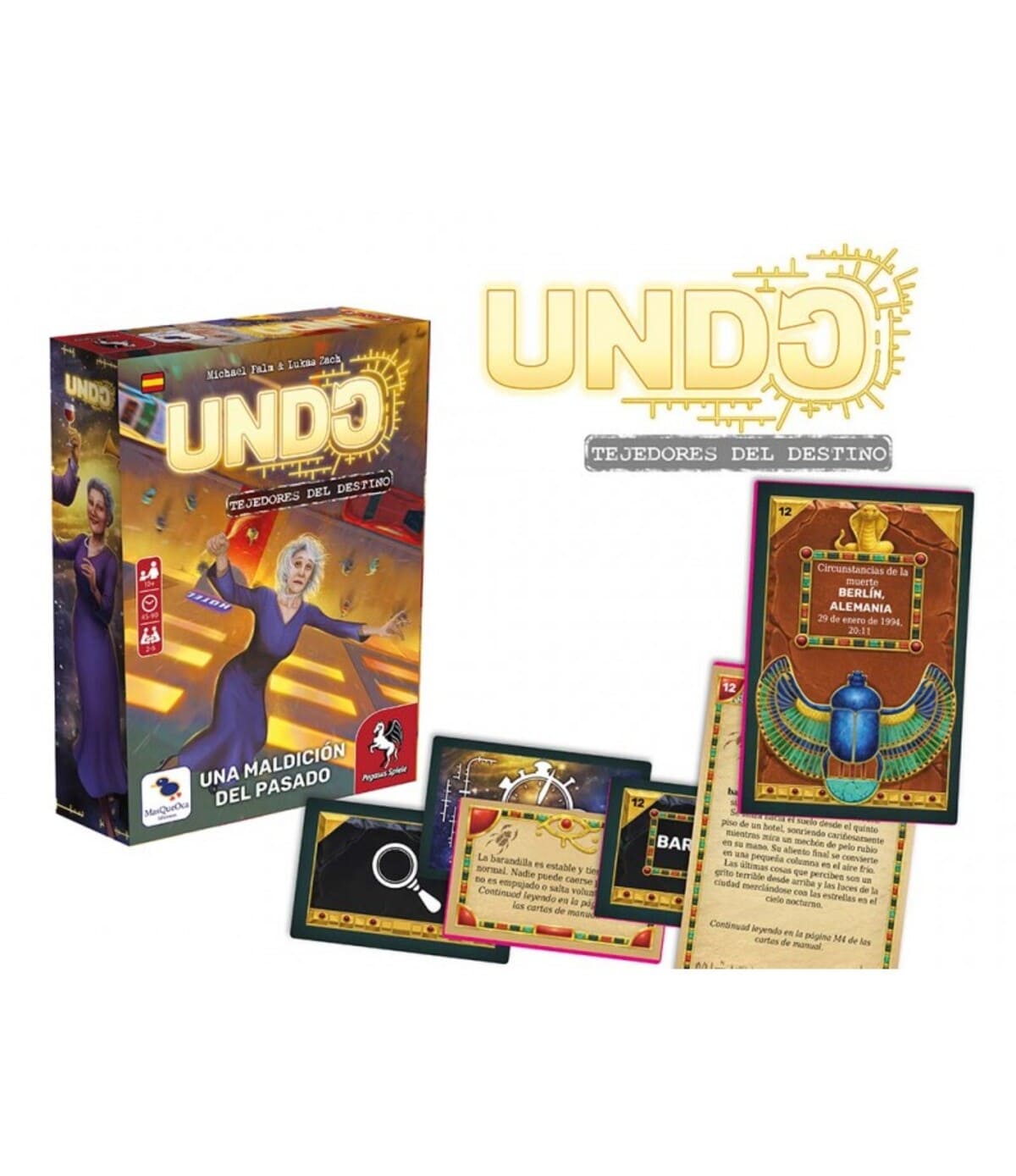 Undo: Una maldición del pasado - Juegos de mesa - Adani Store