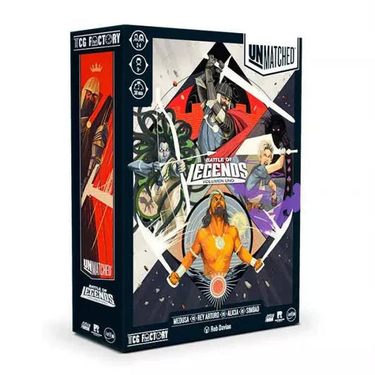 Unmatched Battle of Legends Volumen 1  - Juegos de mesa - Adani Store