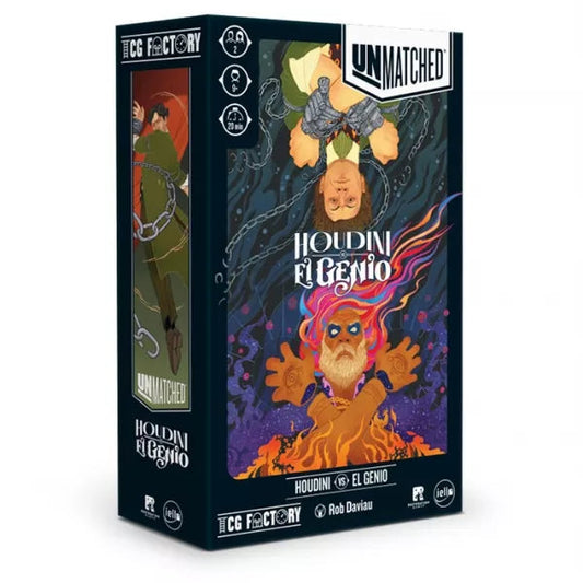 Unmatched Houdini vs El Genio - Juegos de mesa - Adani Store