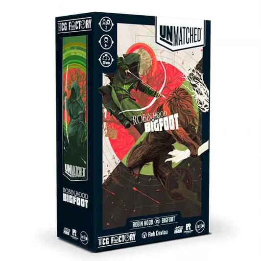 Unmatched Robin Hood vs Bigfoot  - Juegos de mesa - Adani Store