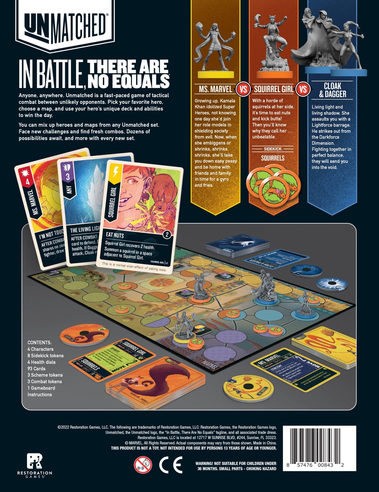 Unmatched Teen Spirit (inglés) - Juegos de mesa - Adani Store