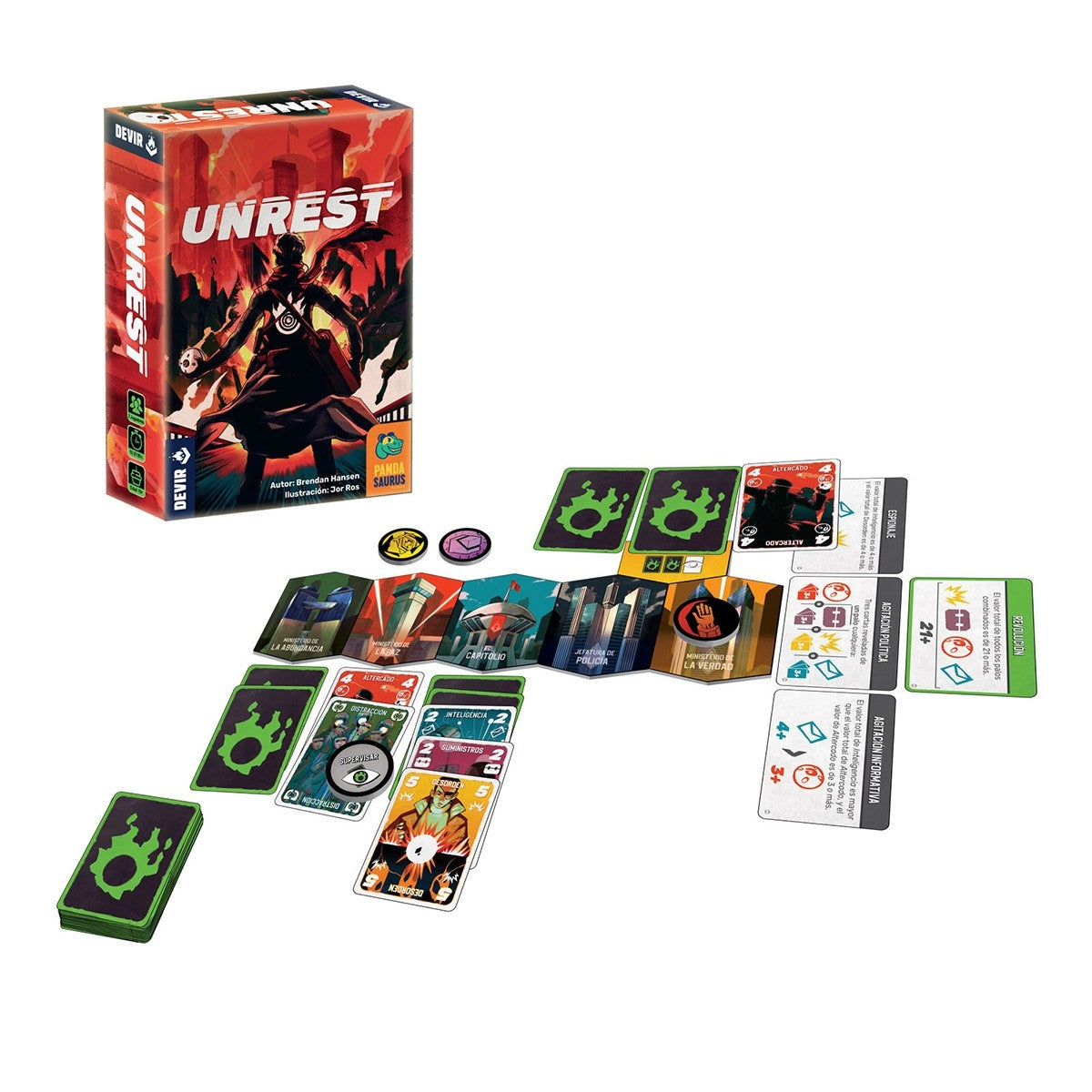 Unrest - Juegos de mesa - Adani Store