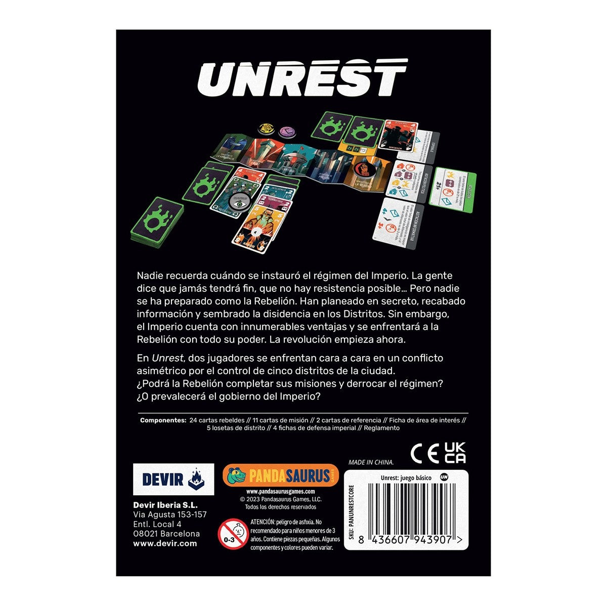 Unrest - Juegos de mesa - Adani Store