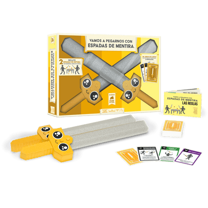 Vamos a pegarnos con espadas de mentira - Juegos de mesa - Adani Store