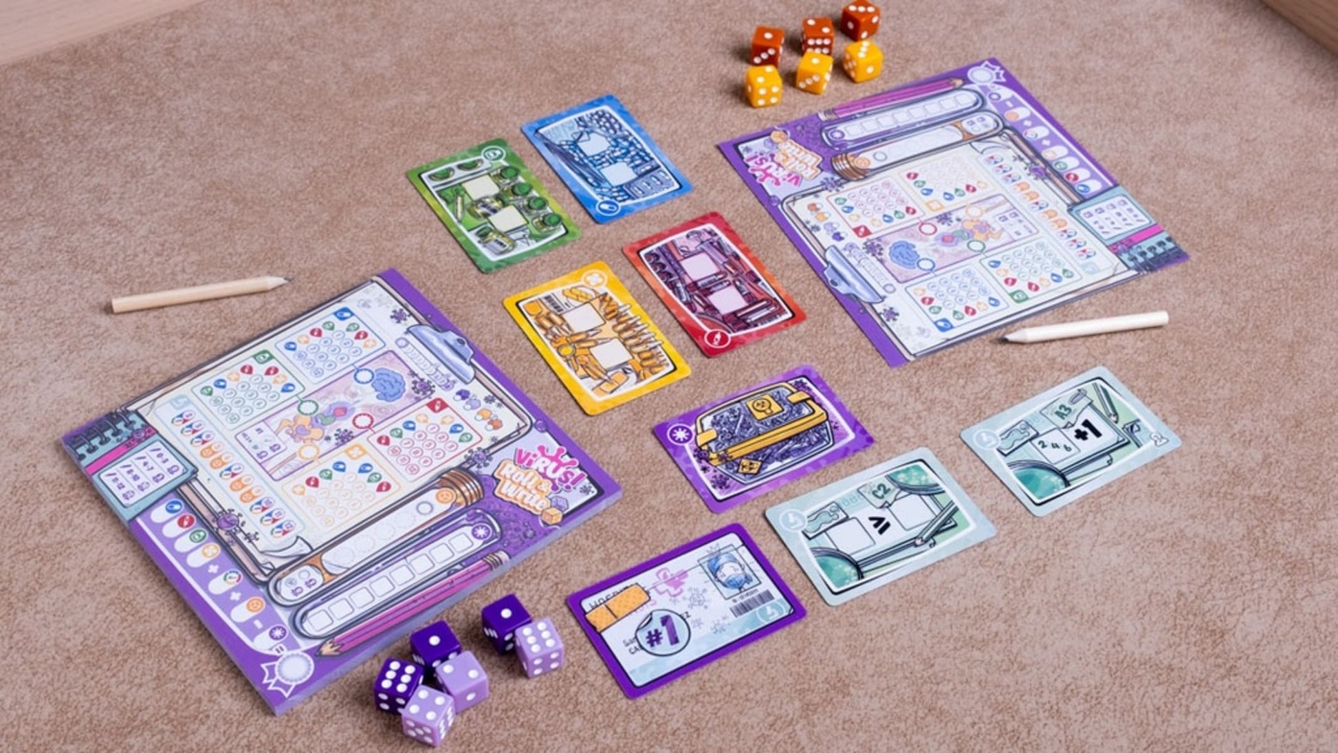 Virus!: Roll & Write - Juegos de mesa - Adani Store