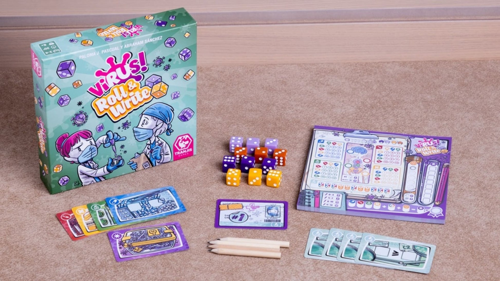 Virus!: Roll & Write - Juegos de mesa - Adani Store