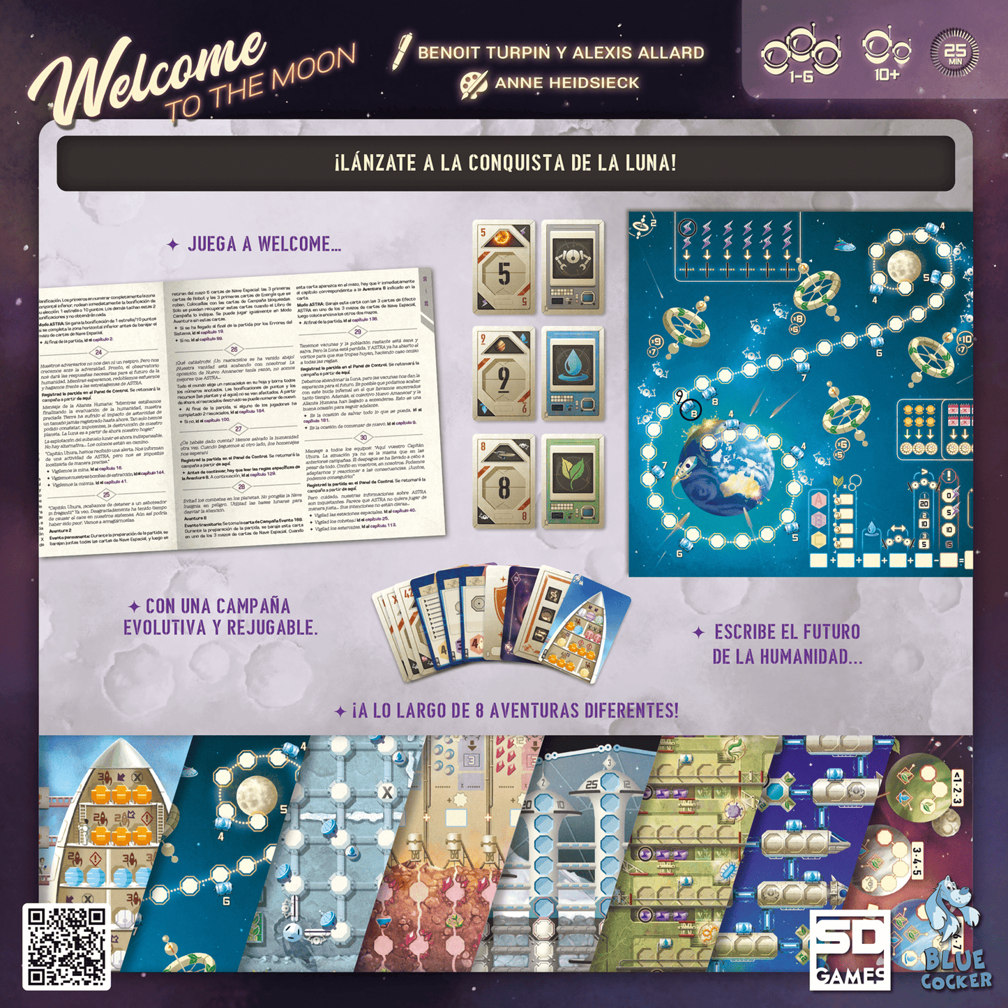 Welcome to the Moon - Juegos de mesa - Adani Store