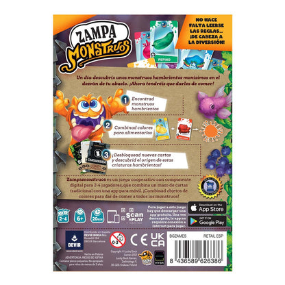 Zampa Monstruos - Juegos de mesa - Adani Store